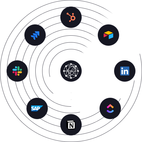 Business systems illustration
